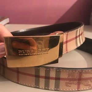 Authentic Burberry Belt